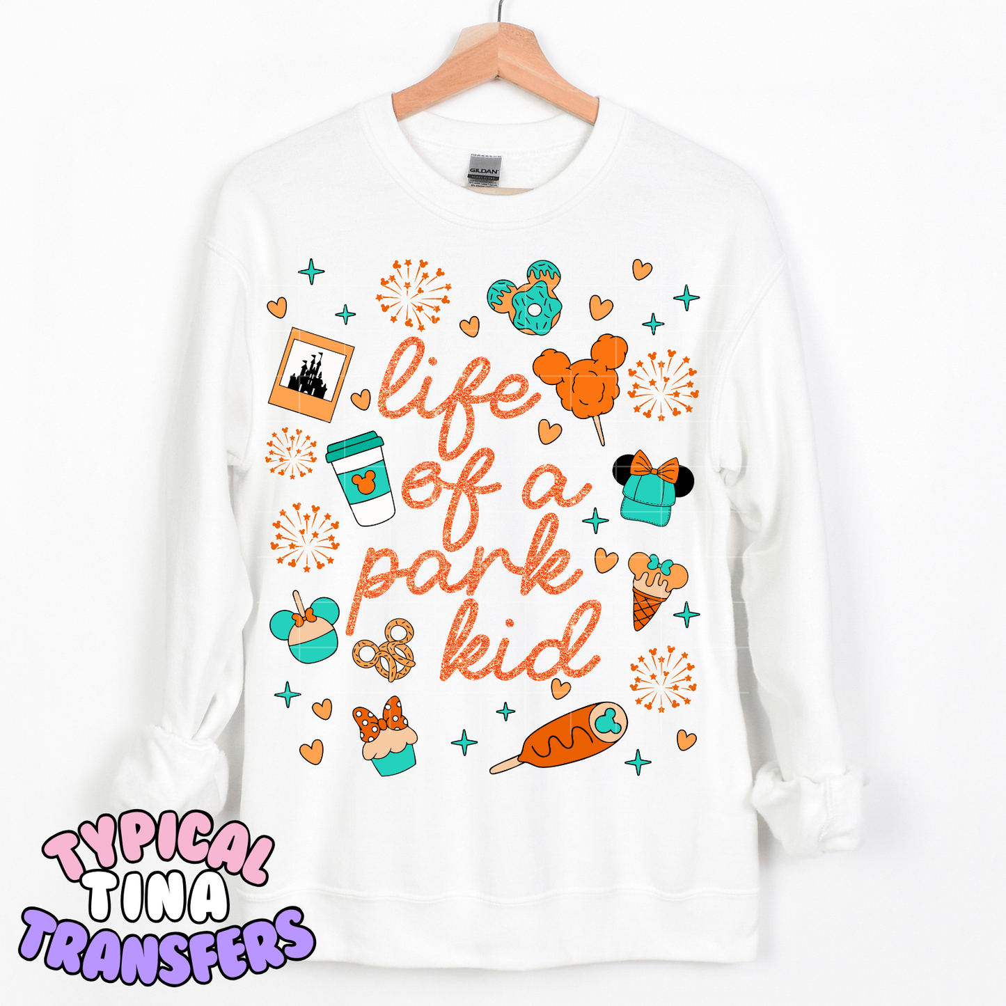 Life of a park kid (TS) | DTF Transfer | POD