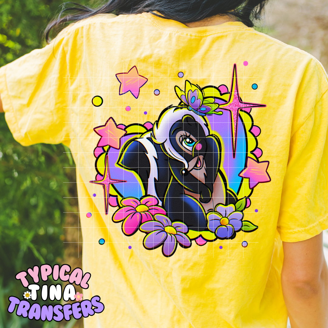 Flower Spring with dots | DTF Screen Print | POD