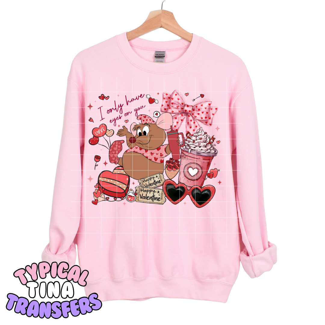 I only have eyes for you - Gus | DTF Transfers | POD