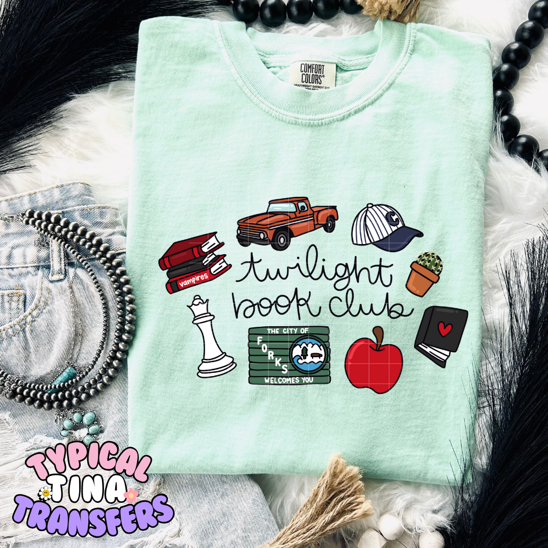 Vampire Book Club | DTF Transfer | POD