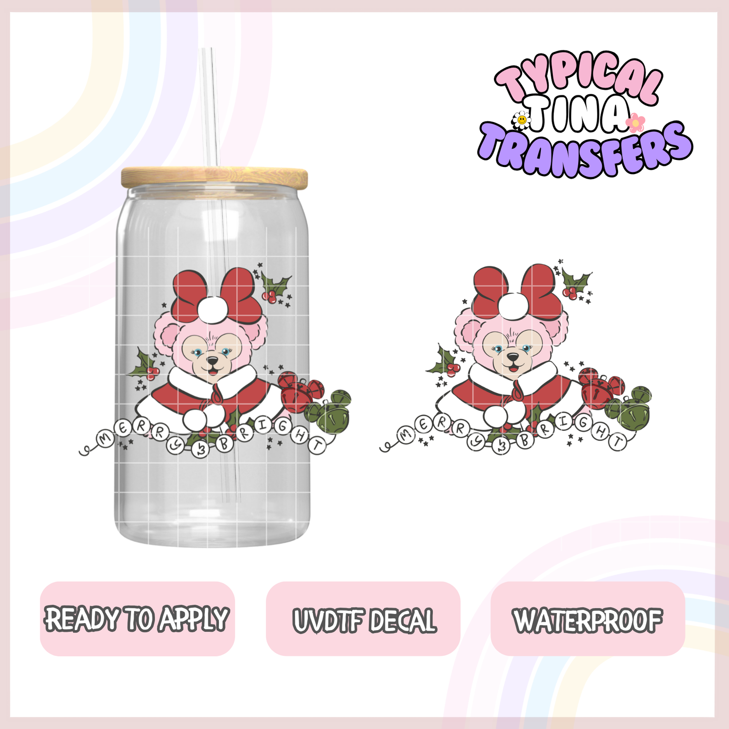 UVDTF Decal | 3"-4" decals | POD