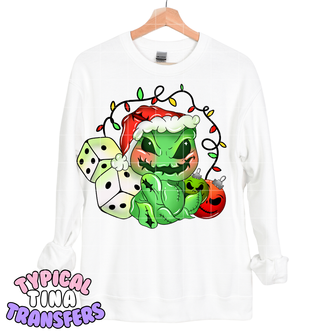 Og Santa Dice and lights | DTF Transfers | POD