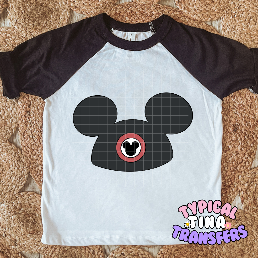 Mouse Ears Retro | DTF Screen Print | POD - choose design