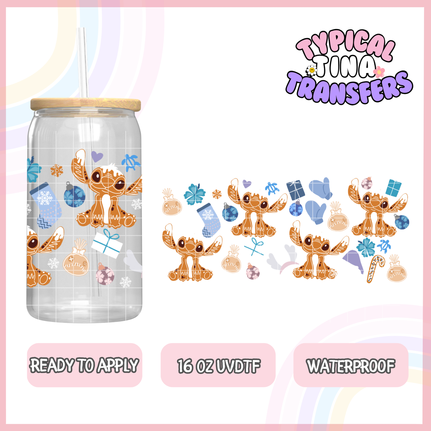 UVDTF #3209 | 16oz UVDTF Wrap | RTS