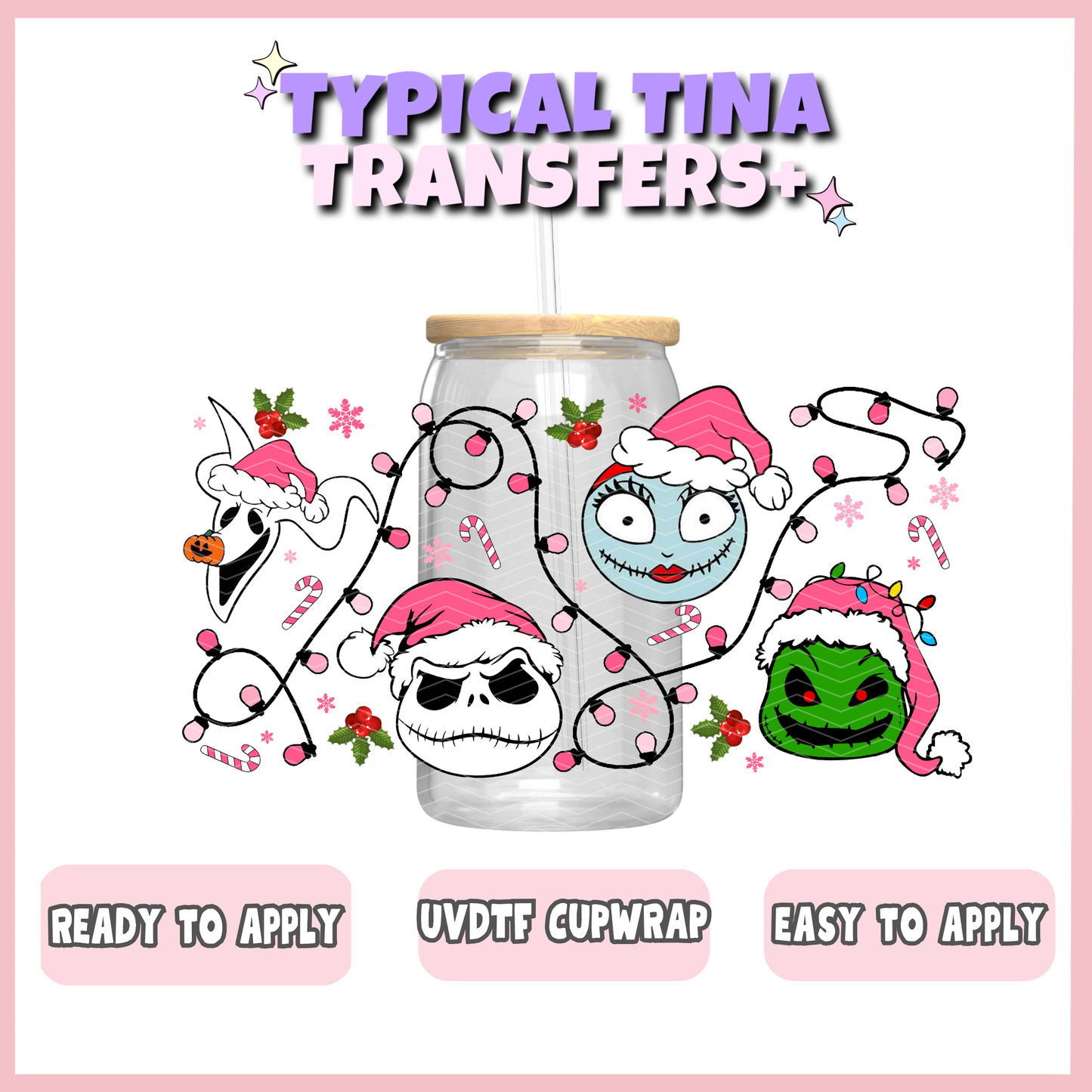 UVDTF #3374 | 16oz UVDTF Wrap | POD