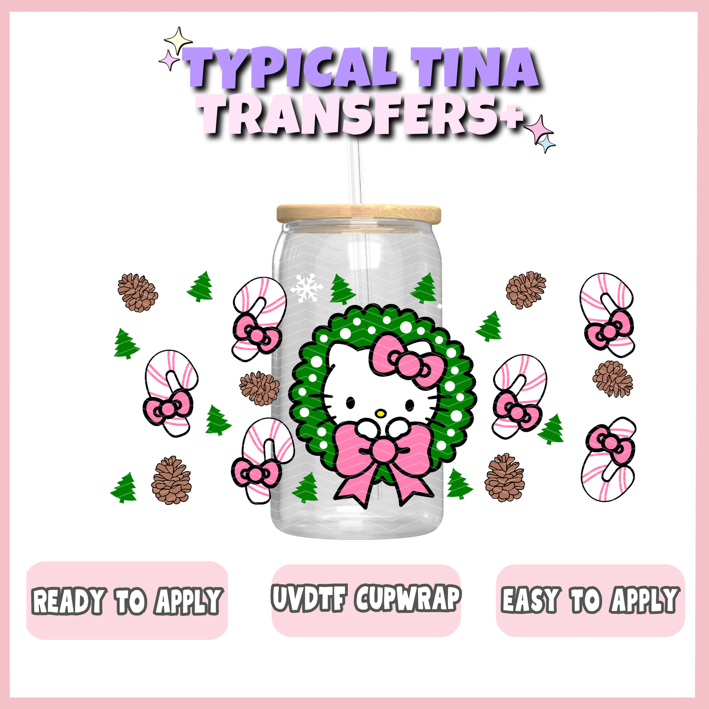 UVDTF #3381 | 16oz UVDTF Wrap | POD