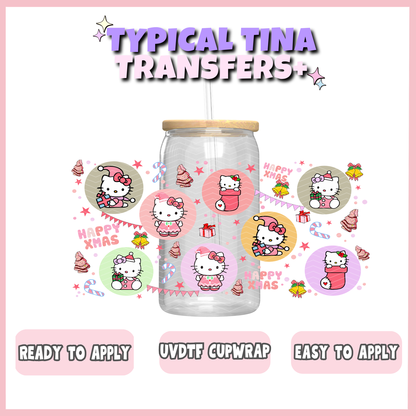 UVDTF #3382 | 16oz UVDTF Wrap | POD