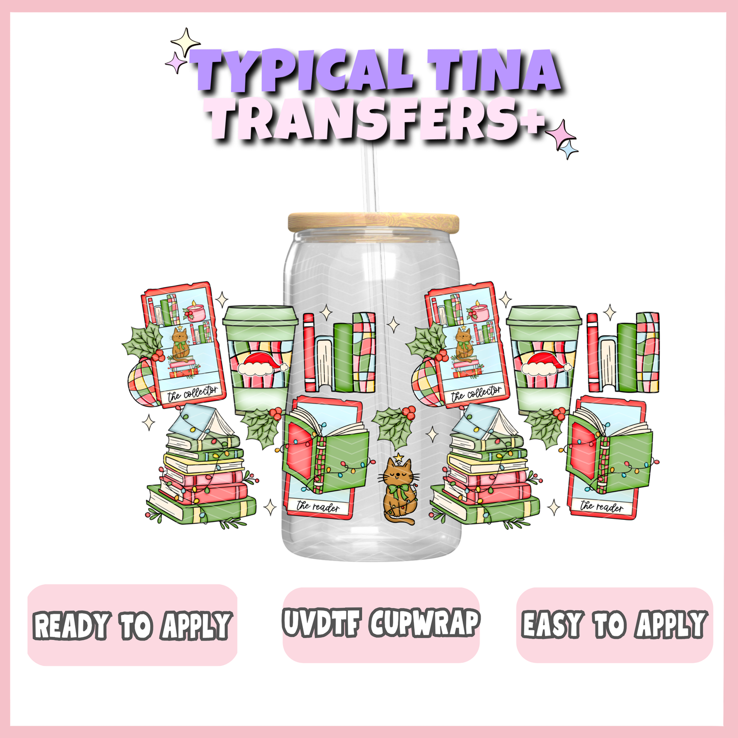 UVDTF #3386 | 16oz UVDTF Wrap | POD