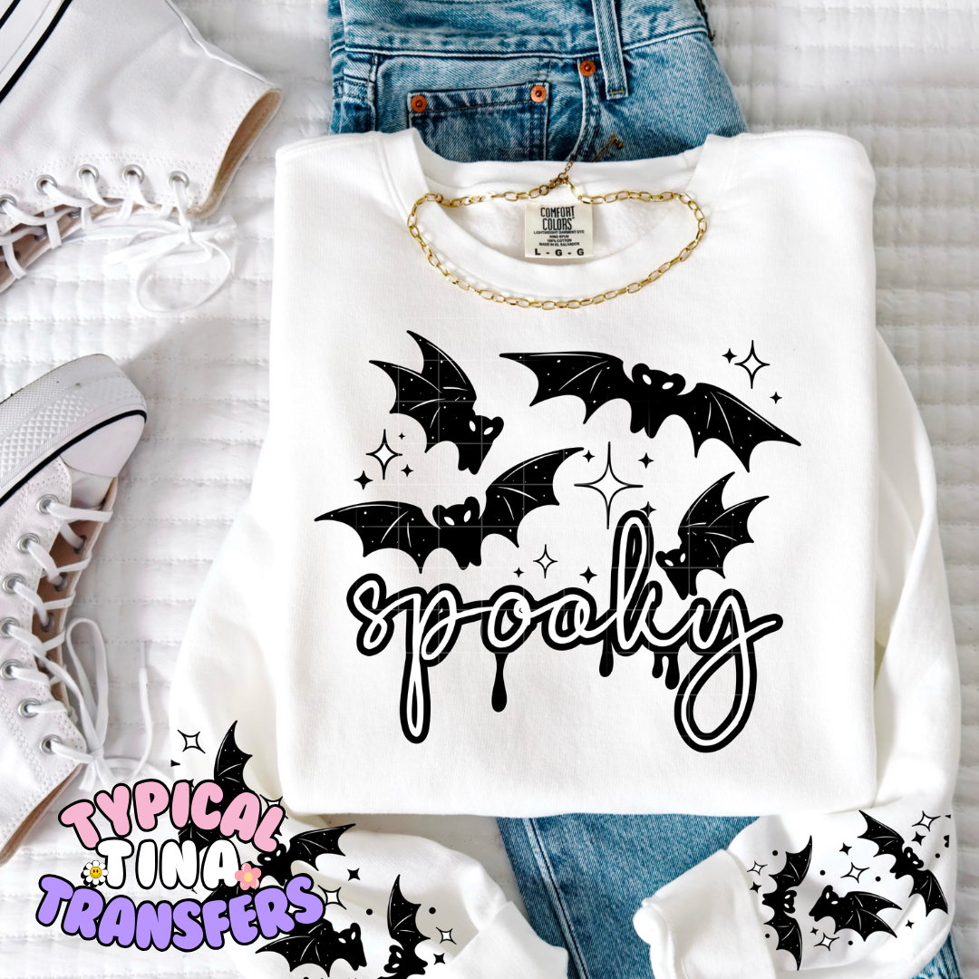 Spooky bats | DTF Screen Print | POD