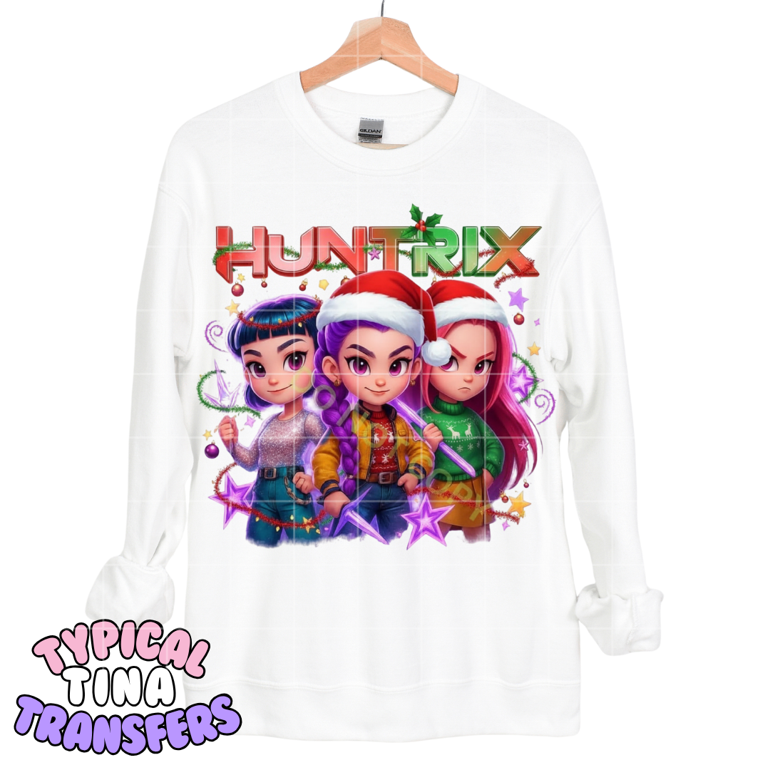 Xmas DH Hunt | DTF Transfers | POD