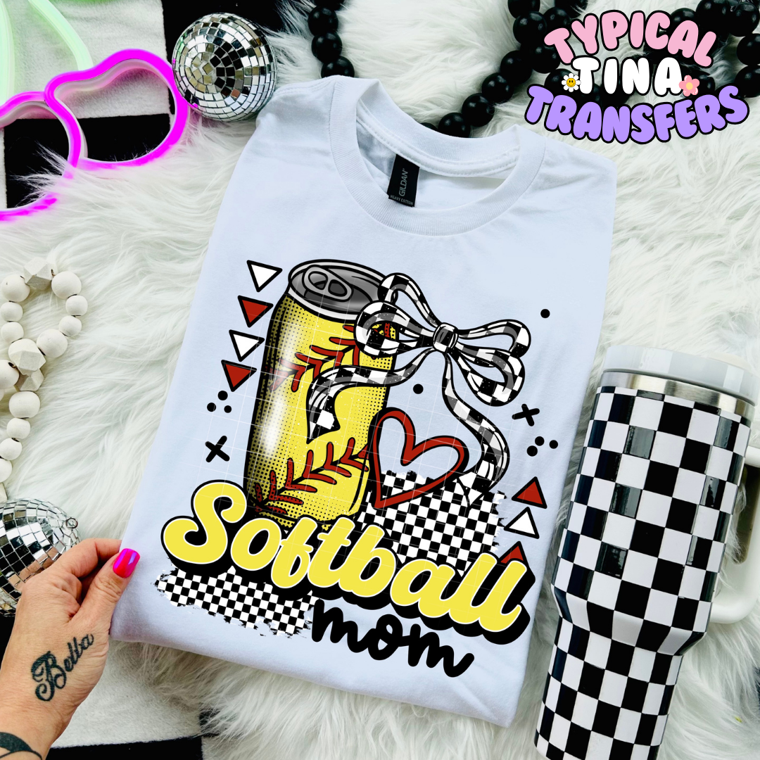 Softball mom | DTF Transfer | POD