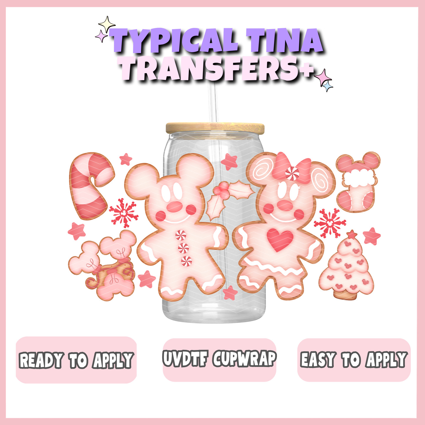 UVDTF #3400 | 16oz UVDTF Wrap | POD