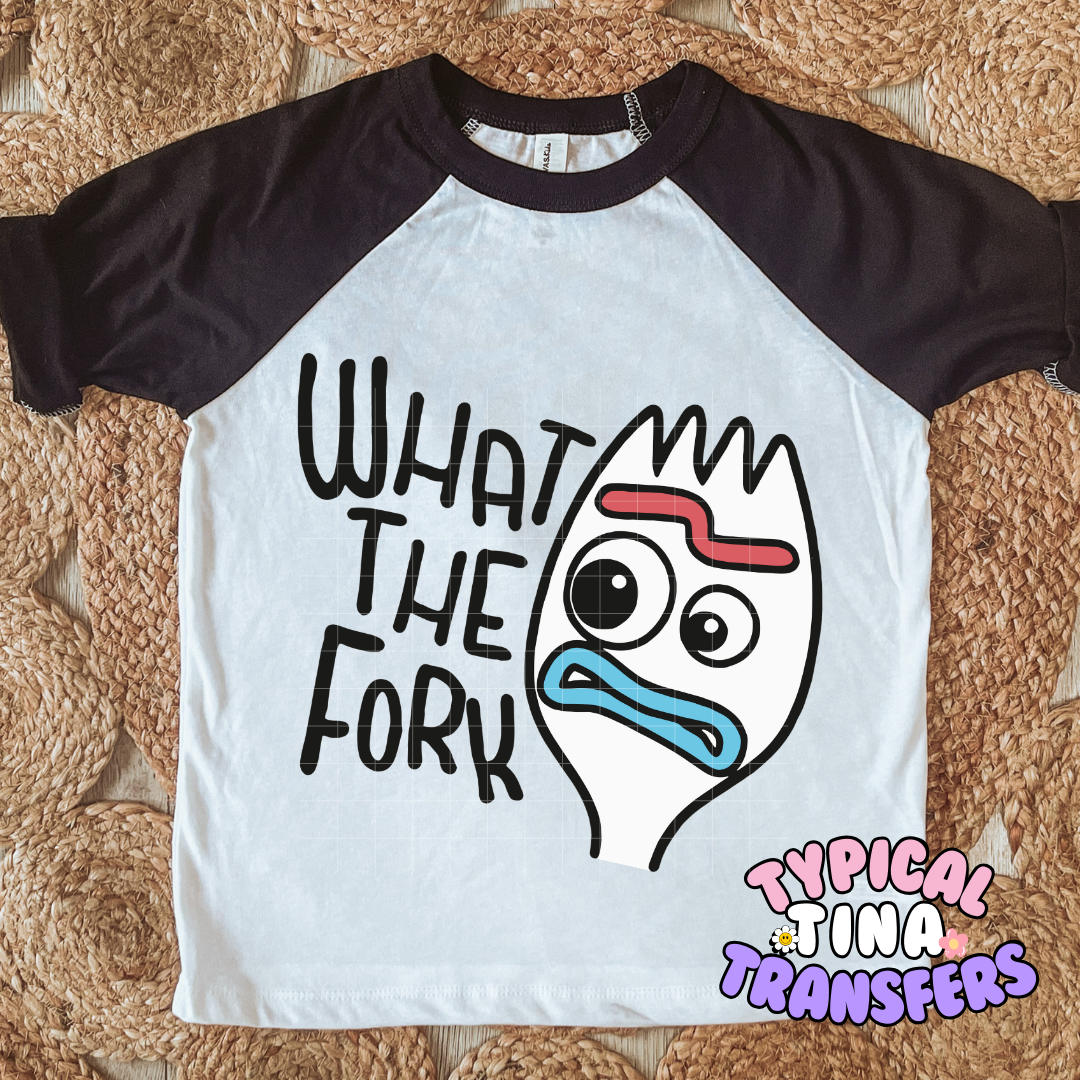 What the Fork | DTF Screen Print | POD