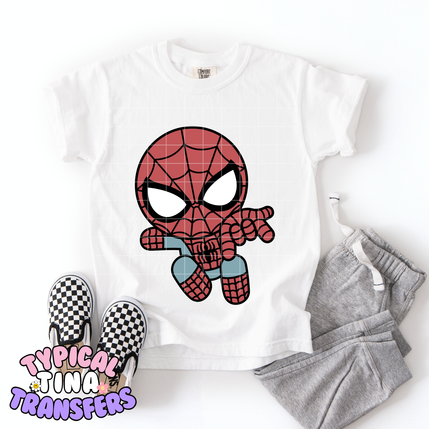 Spider web fling | DTF Transfer | POD