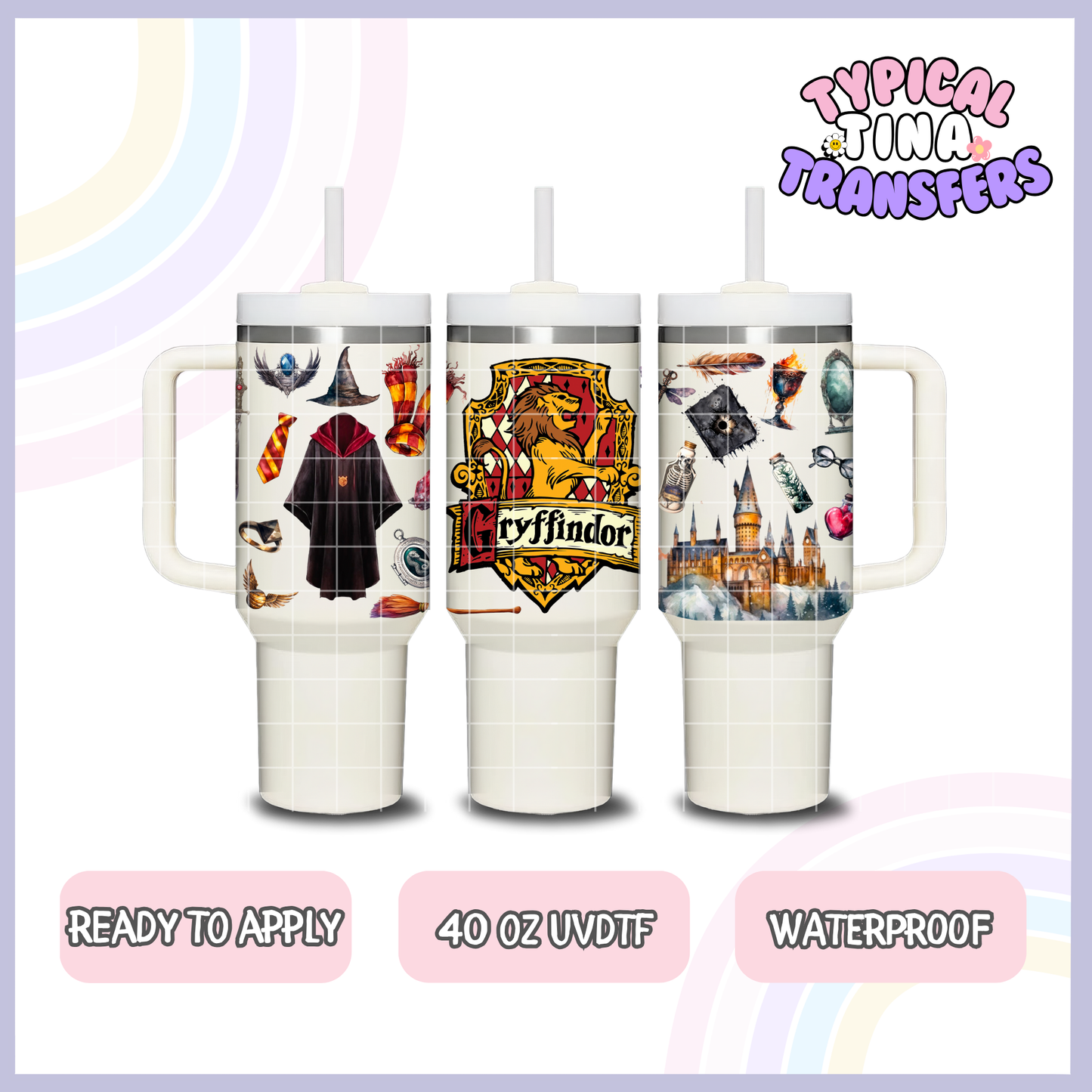 Griff Class | 40oz UVDTF Wrap | POD