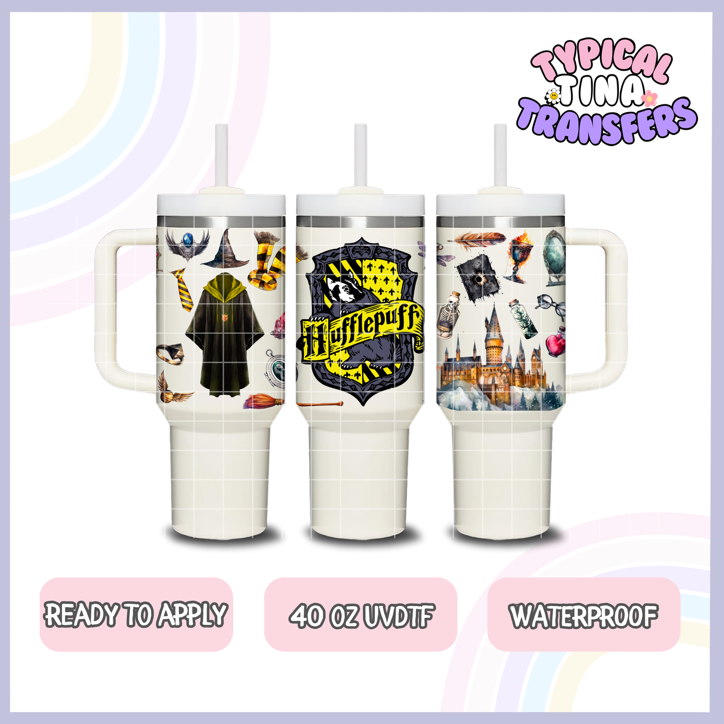 Huff Class | 40oz UVDTF Wrap | POD