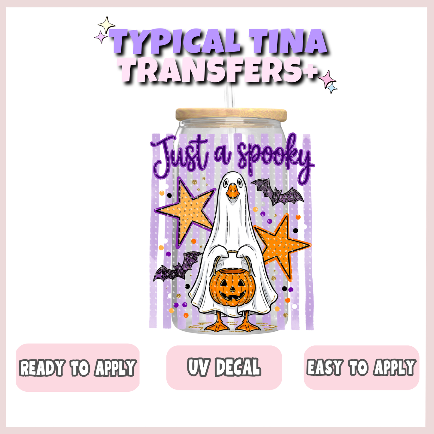 just a spooky goose | UV decals | POD