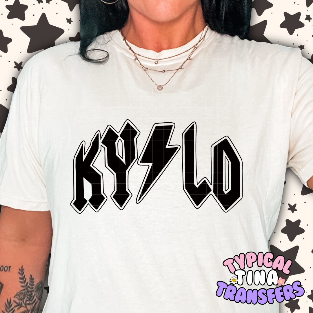 Ky - Lo | DTF Screen Print | POD