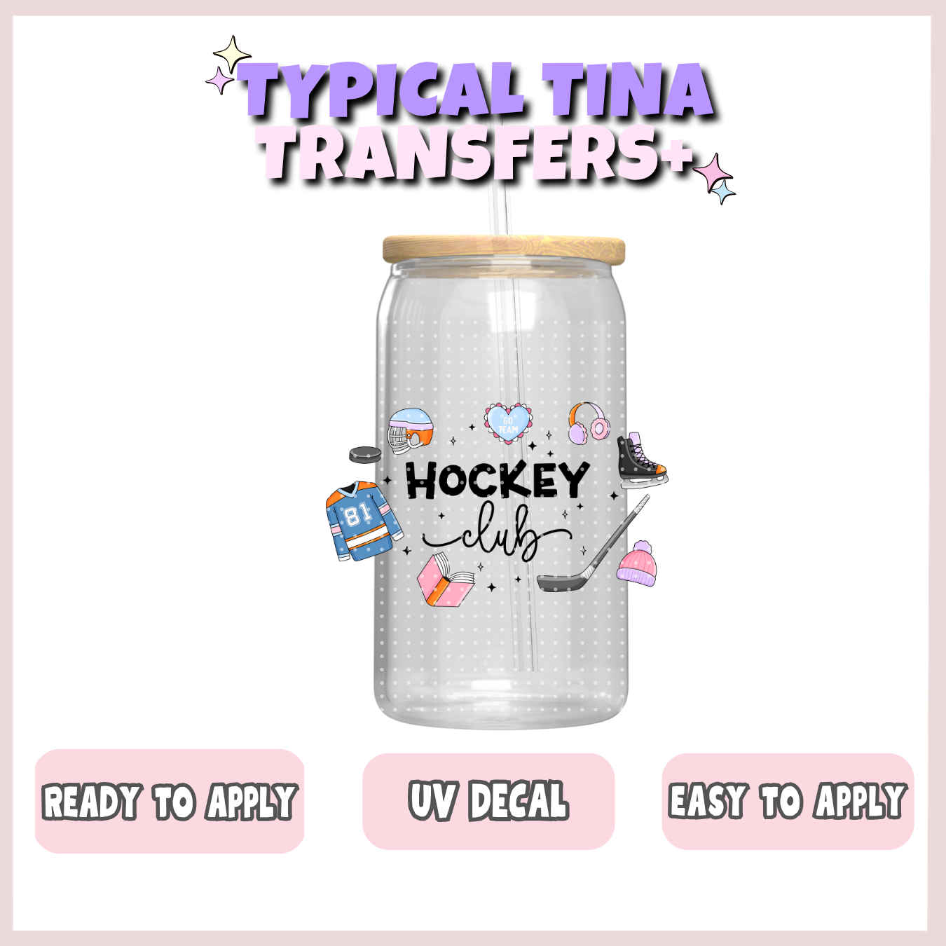 Hockey Club | UV decals | POD