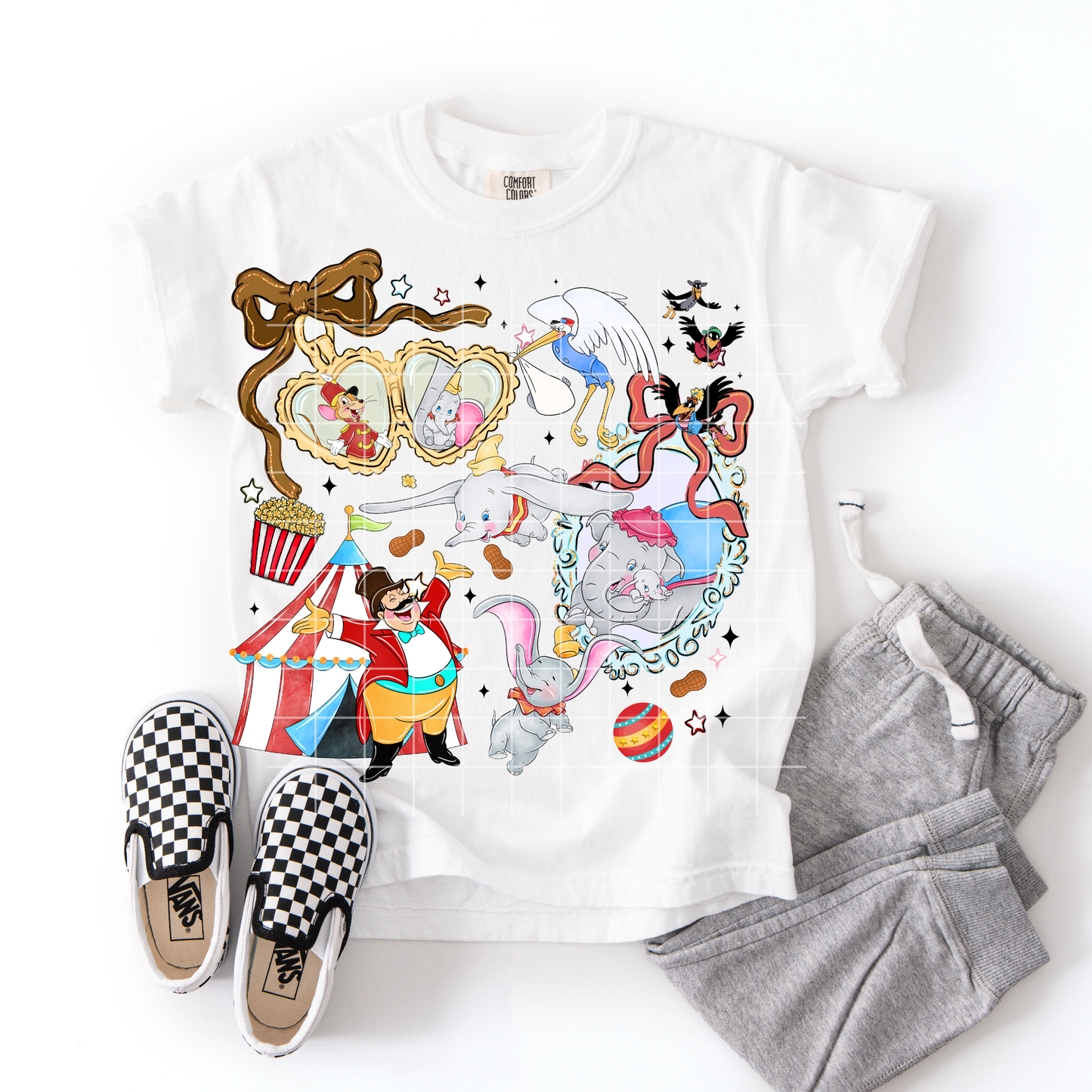 Elephant Soar Locket and frame | DTF Transfer | POD