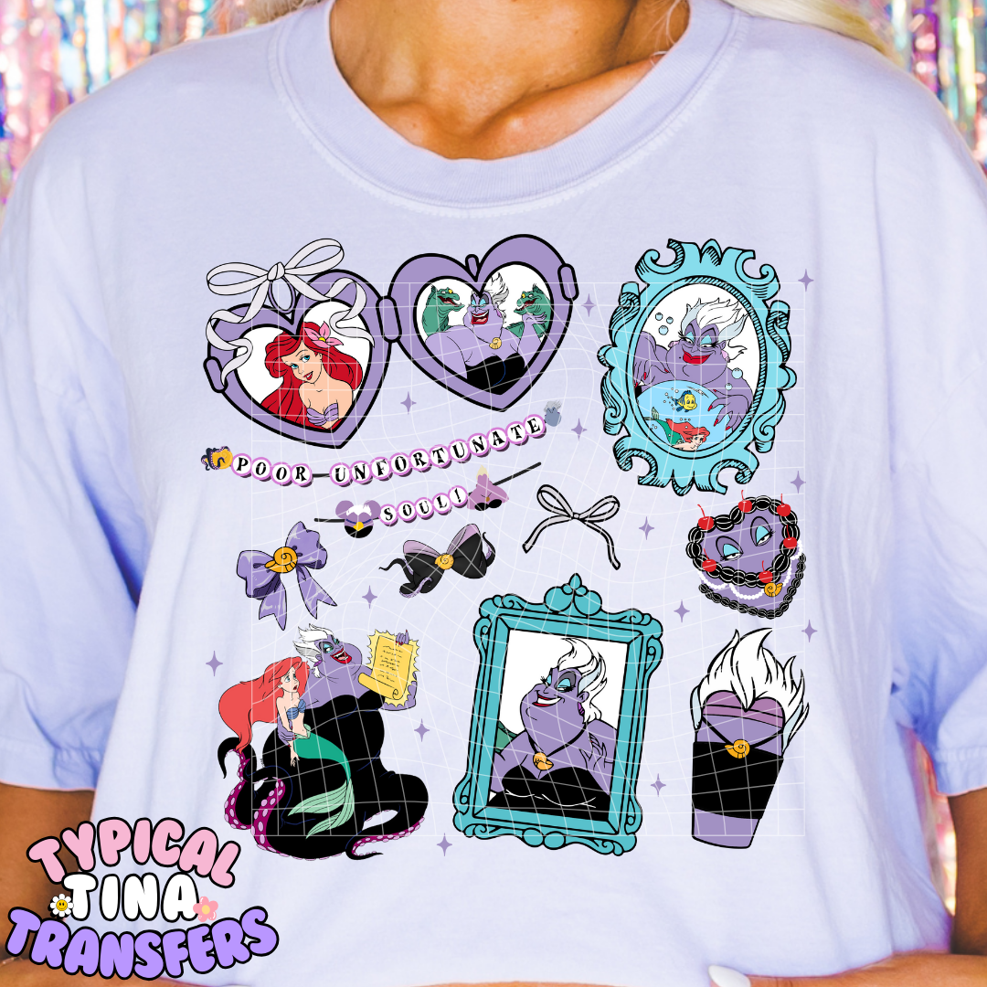 Sea Witch Bracelet | DTF Screen Print | POD