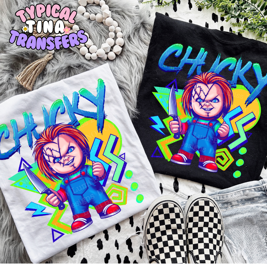 Chuck Neon 90 | DTF Screen Print | POD- choose design (Copy)