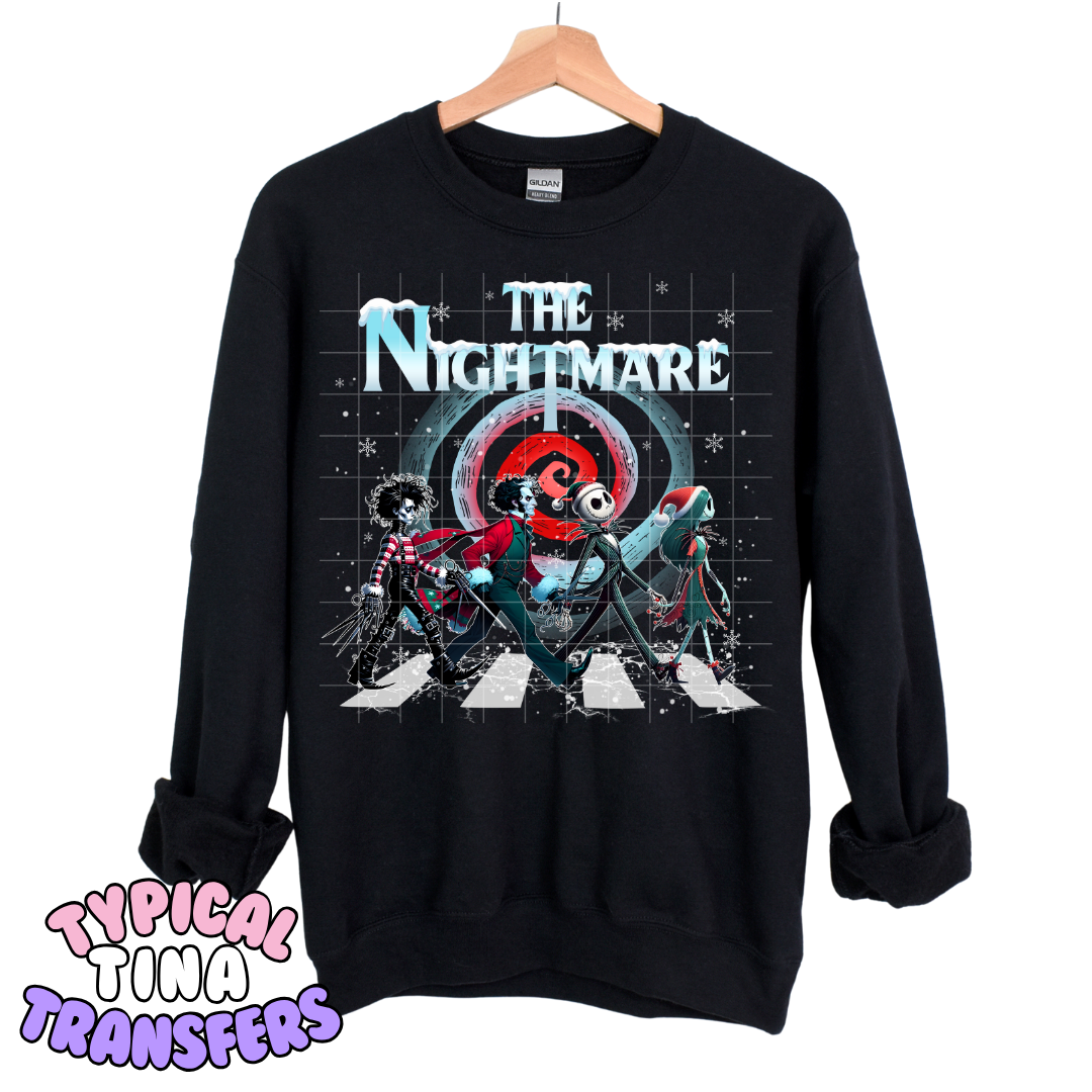 The nightmare walk - xmas edition | DTF Transfers | POD