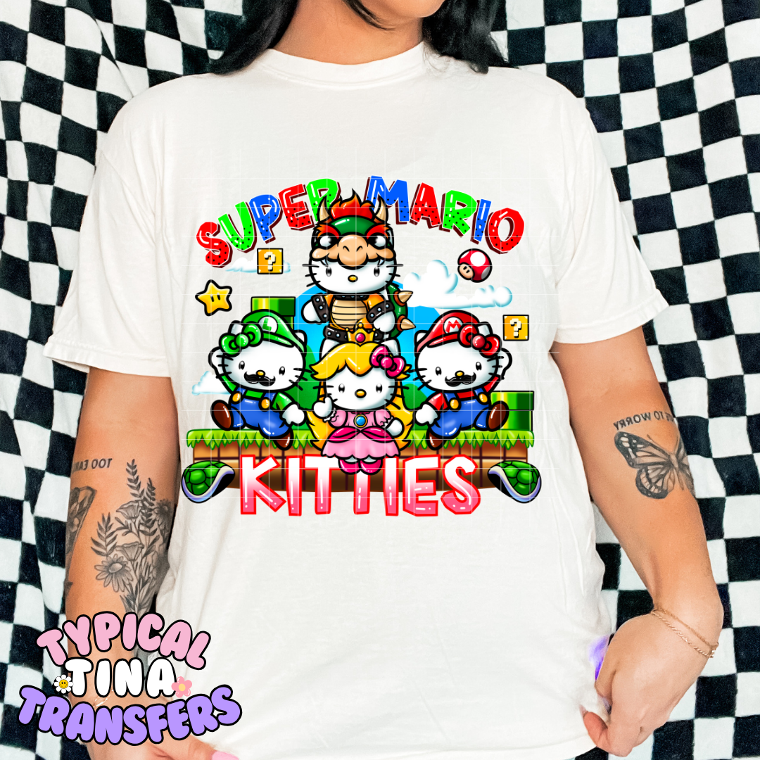 Super Kitties | DTF Transfer | POD