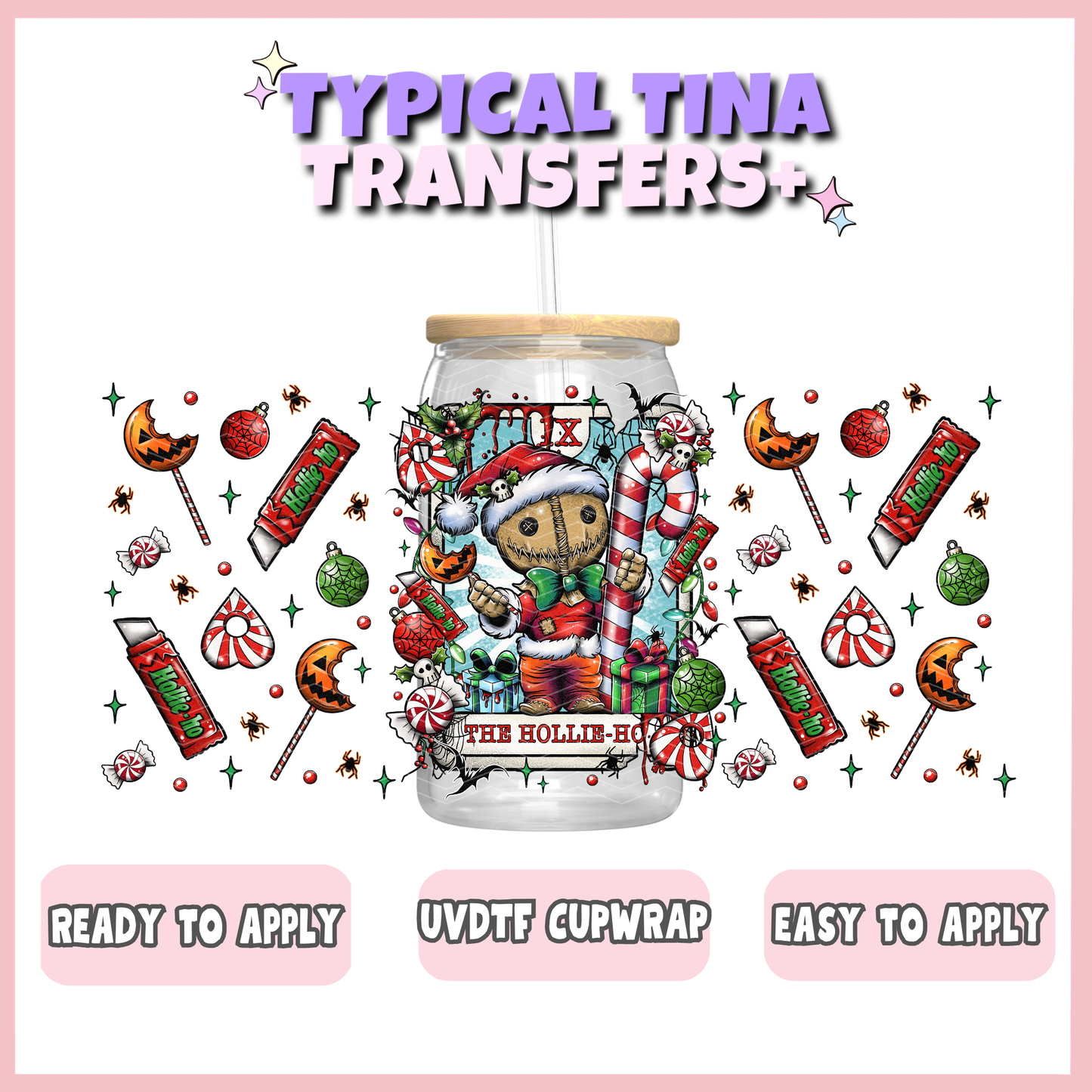UVDTF #4133 | 16oz UVDTF Wrap | POD