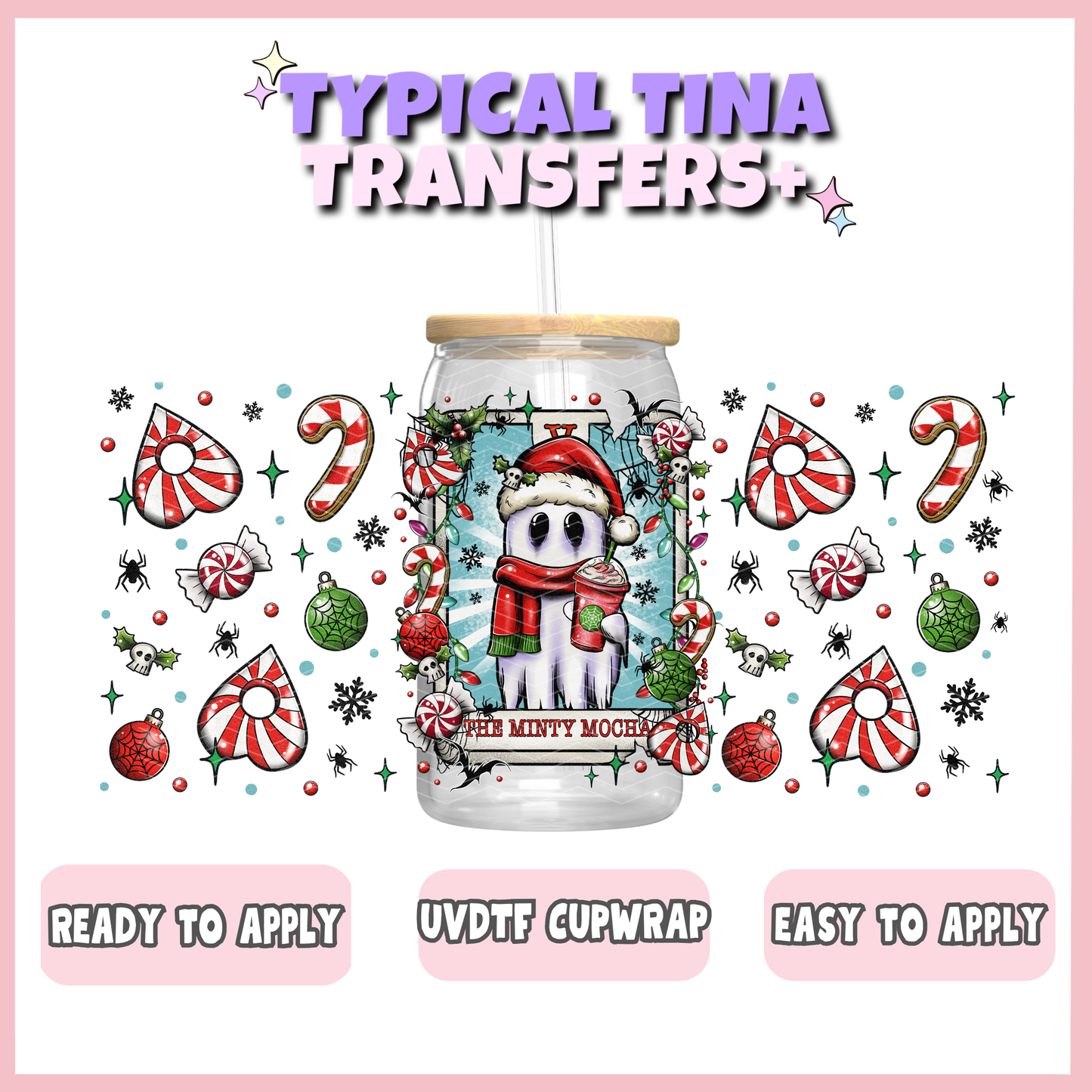 UVDTF #4134 | 16oz UVDTF Wrap | POD