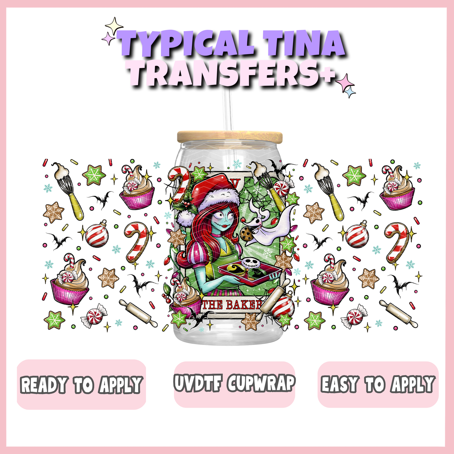 UVDTF #4136 | 16oz UVDTF Wrap | POD