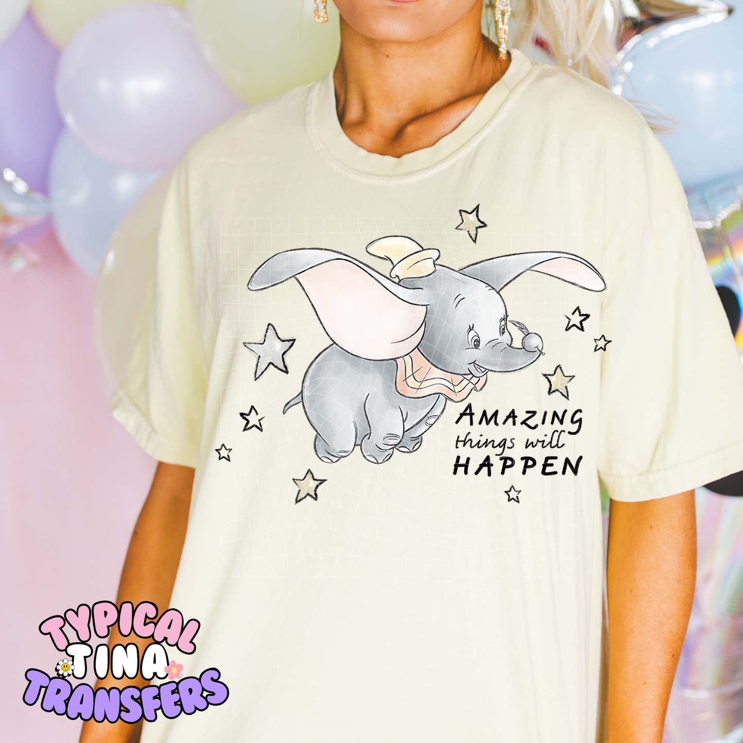 Amazing things will happen | DTF Screen Print | POD