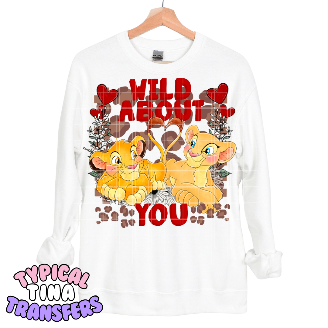 wild about you | DTF Transfers | POD