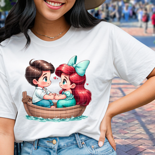 Kiss the Girl | DTF Screen Print | 7" Toddler