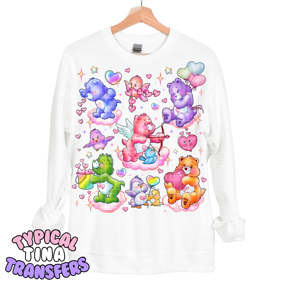 C Bears Vday cupids | DTF Transfers | POD