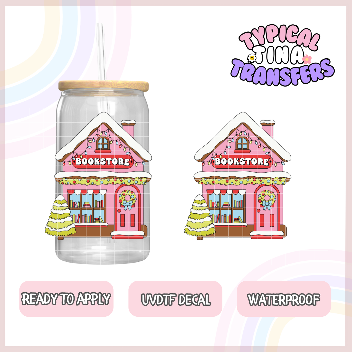 UVDTF Decal | 3"-4" decals | POD