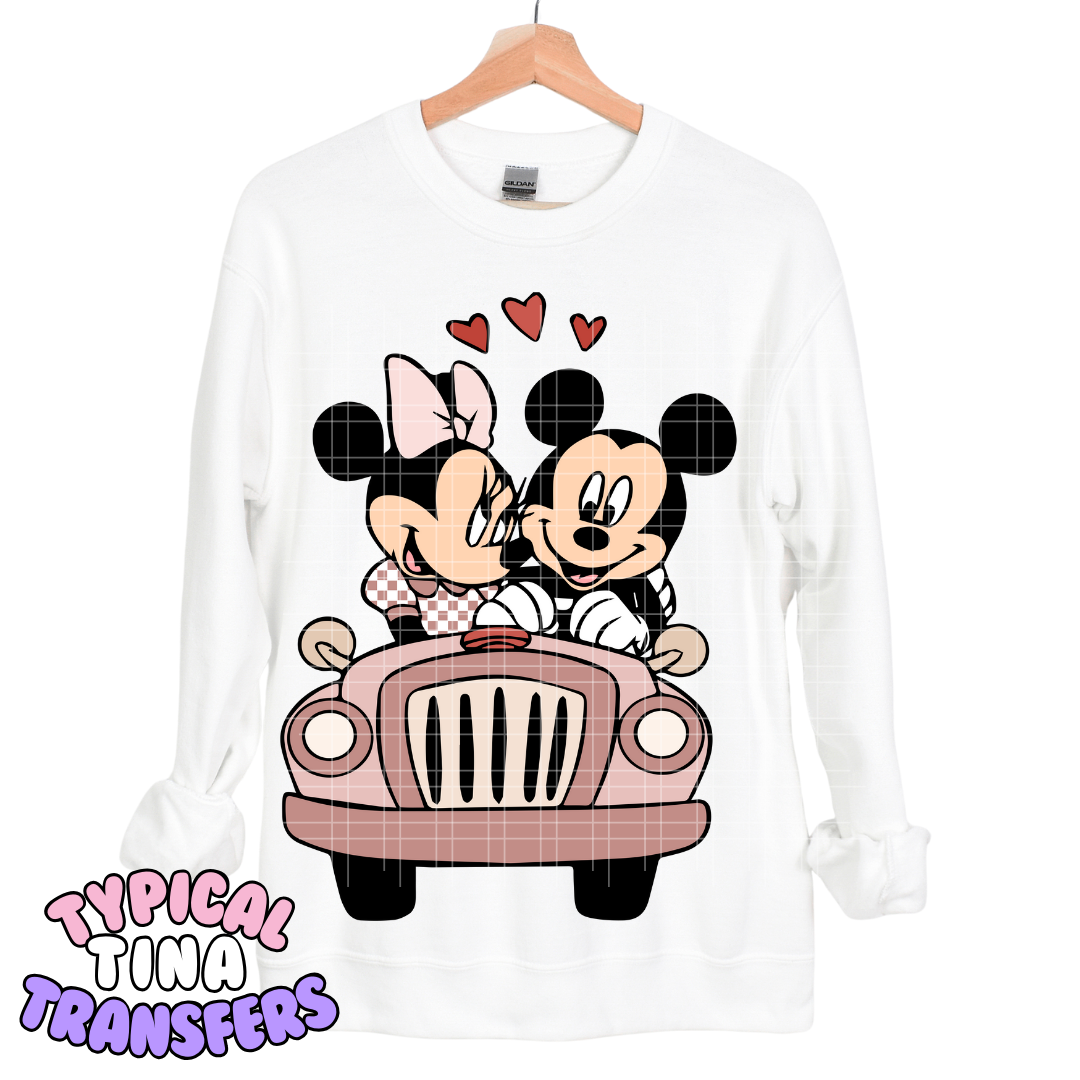 M&M love birds ride | DTF Transfers | POD