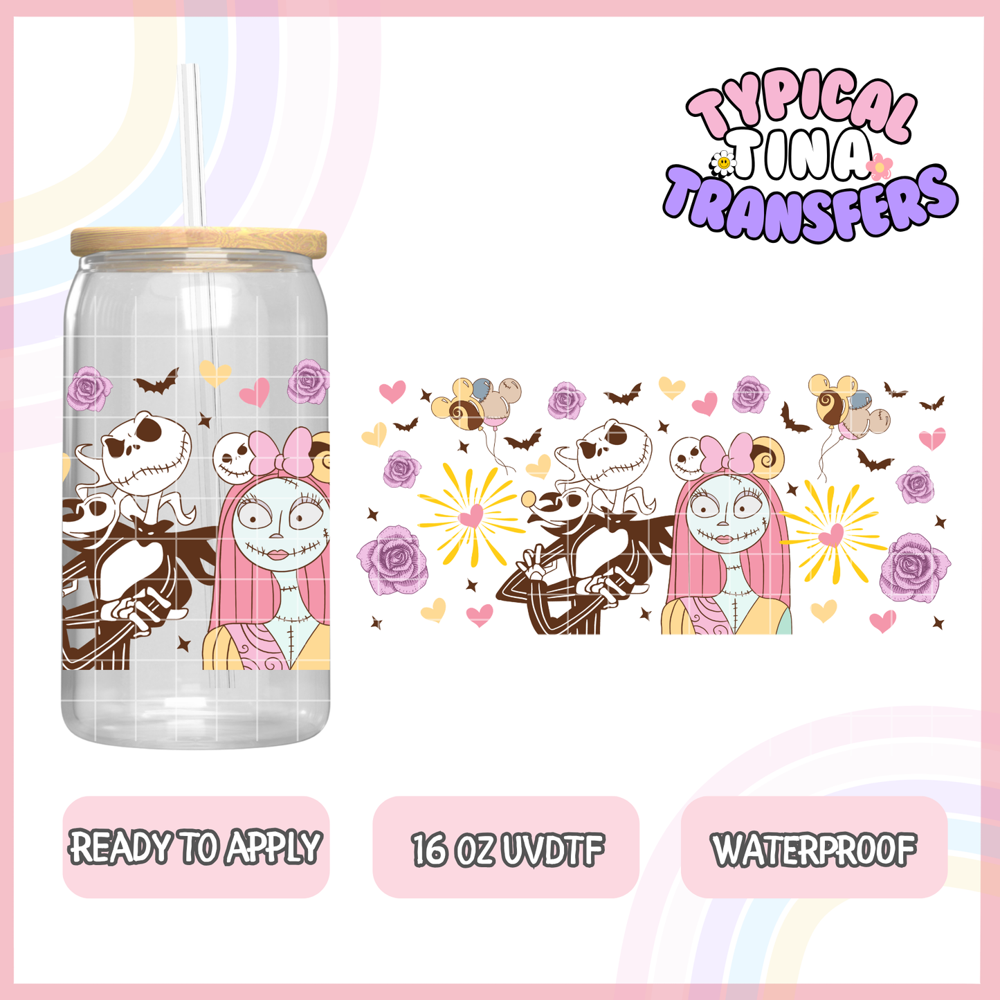 UVDTF #470 | 16oz UVDTF Wrap | POD