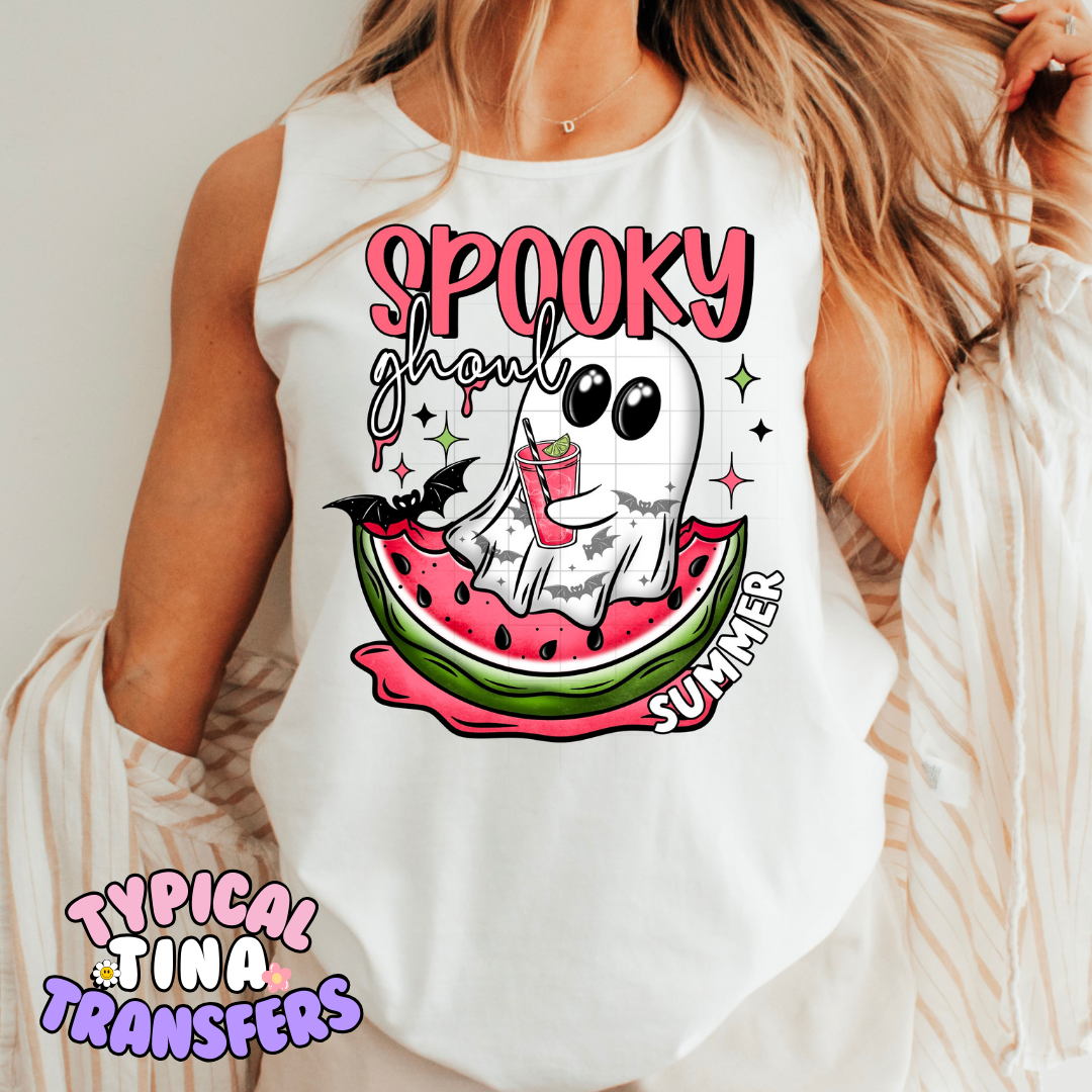 Spooky Watermelon | DTF Screen Print | POD