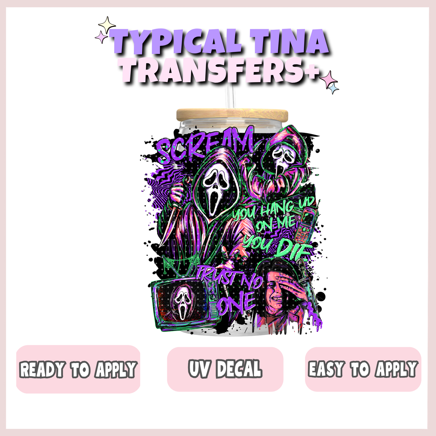 Scream - u die | UV decals | POD