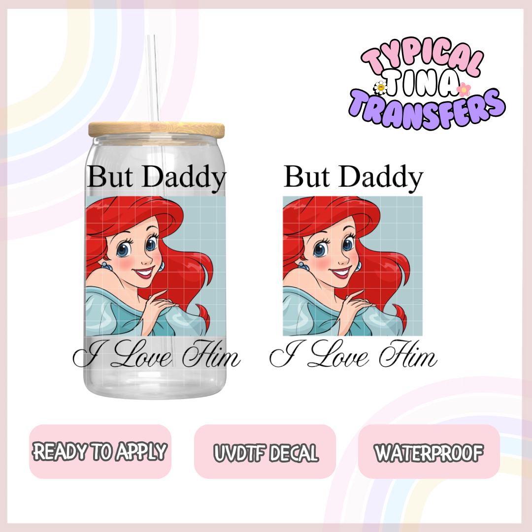 UVDTF Decal | 3"-4" decals | POD - choose princess decal