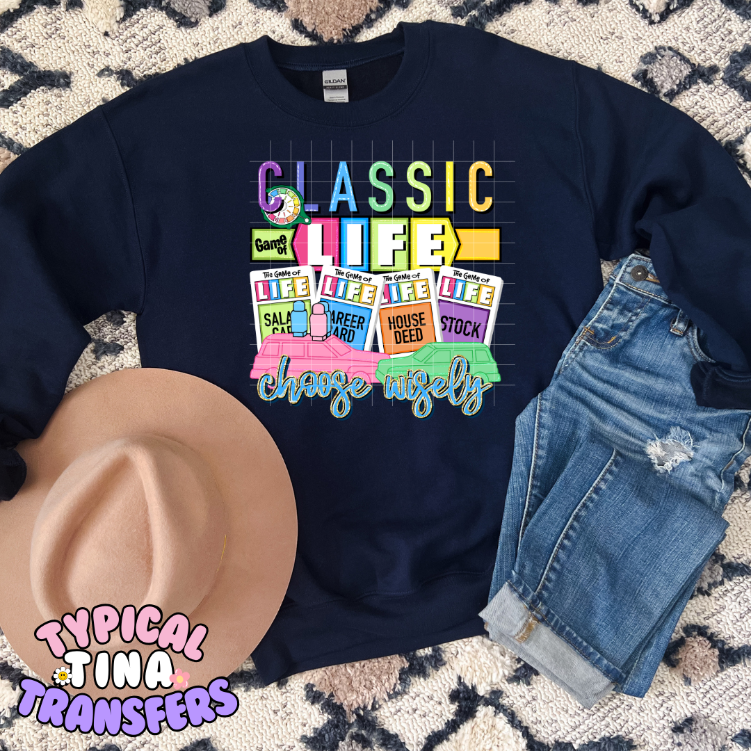Classic Life | DTF Screen Print | POD