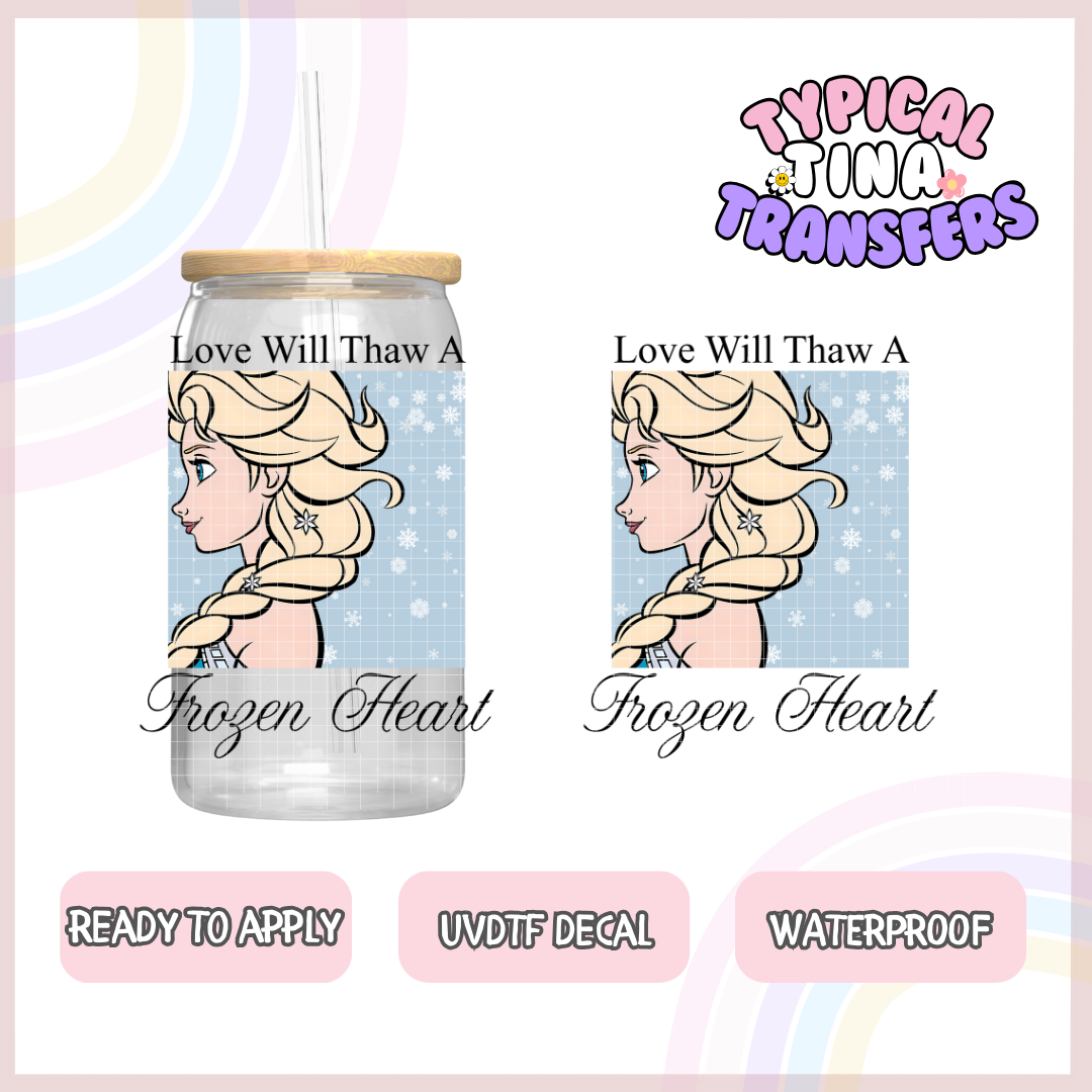 UVDTF Decal | 3"-4" decals | POD - choose princess decal