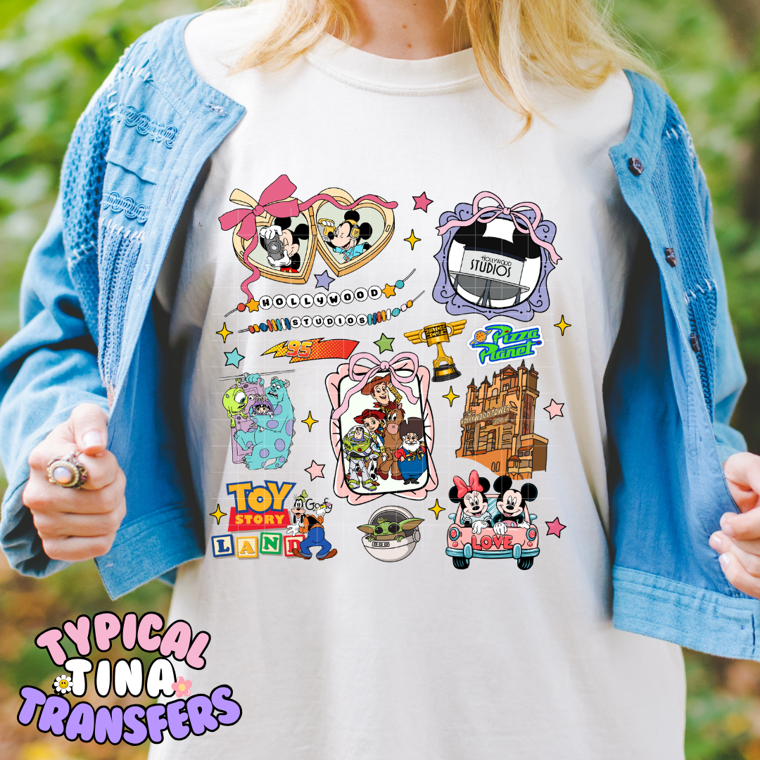 Hollywood Bracelet | DTF Screen Print | POD