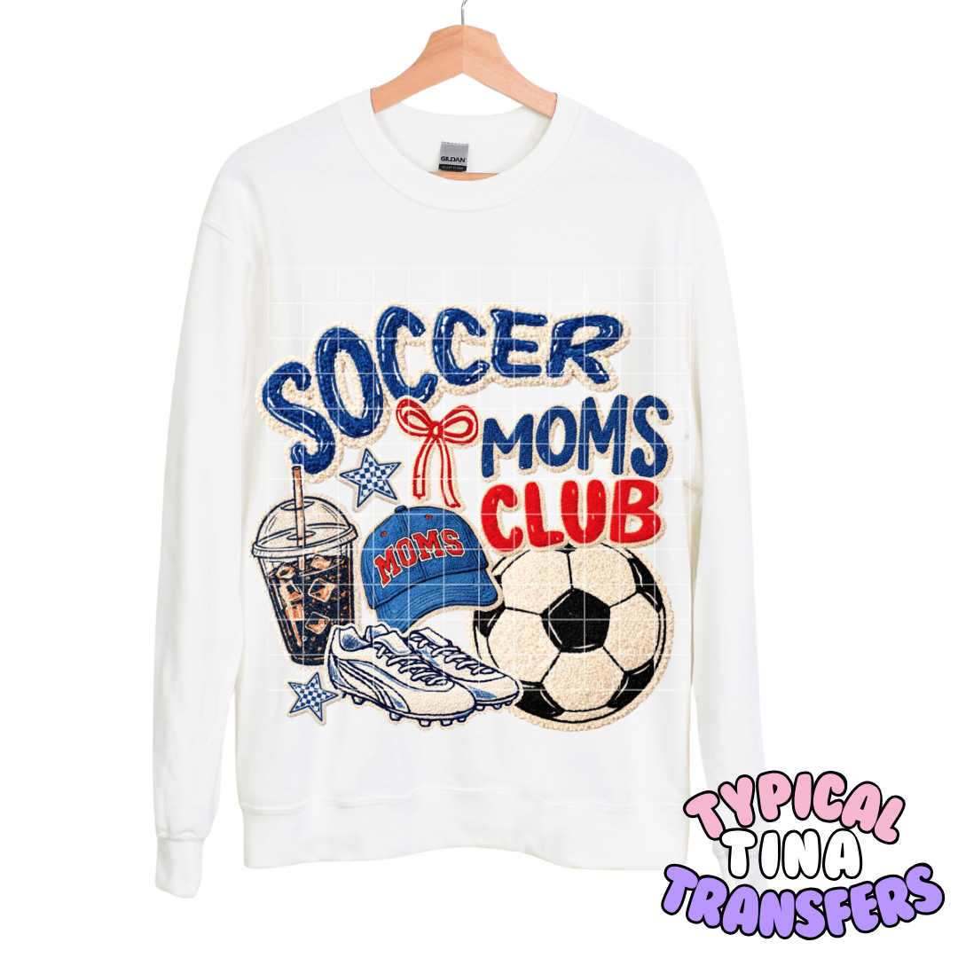 Soccer mom's club | DTF Transfers | POD