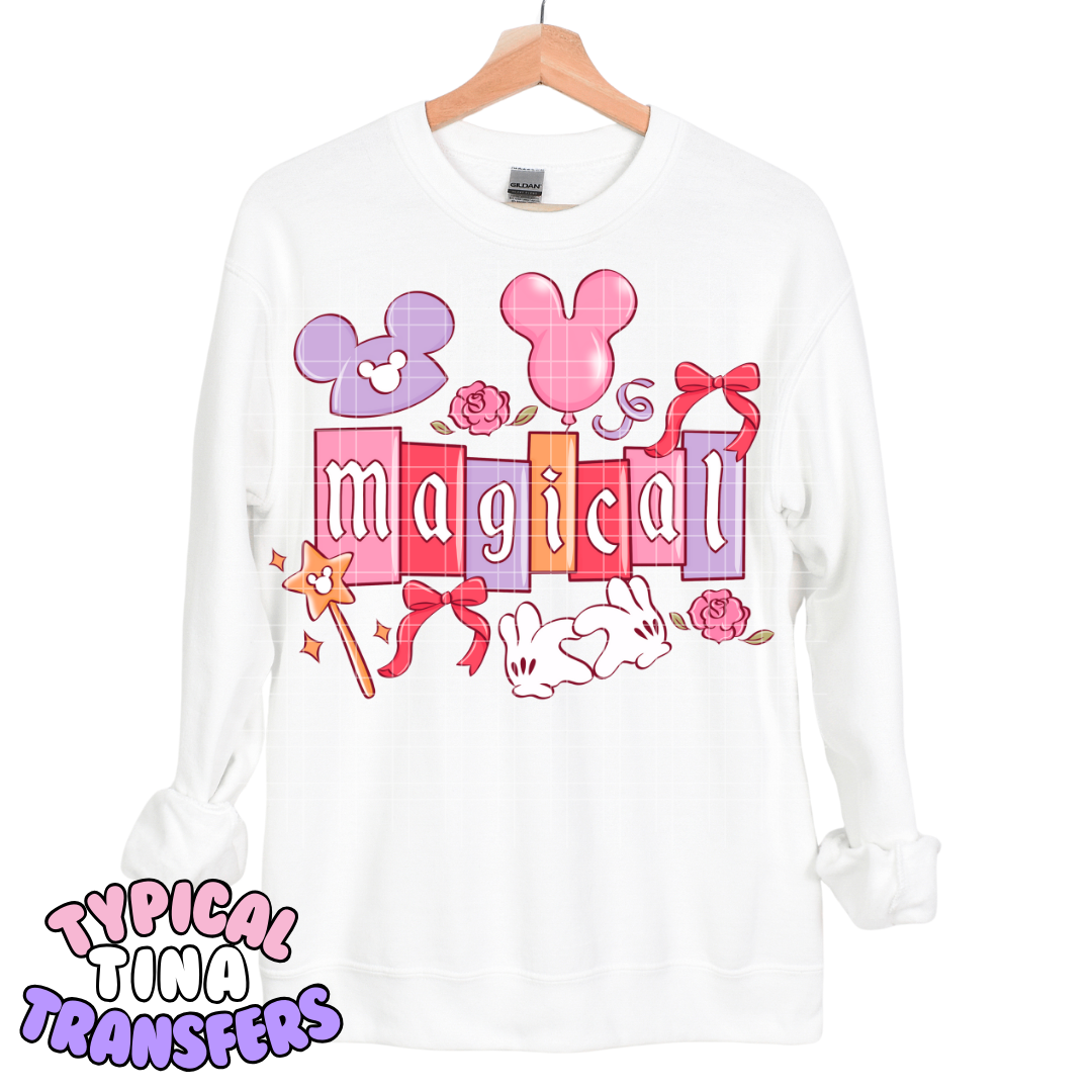 Magical banner V-day Edition | DTF Transfers | POD