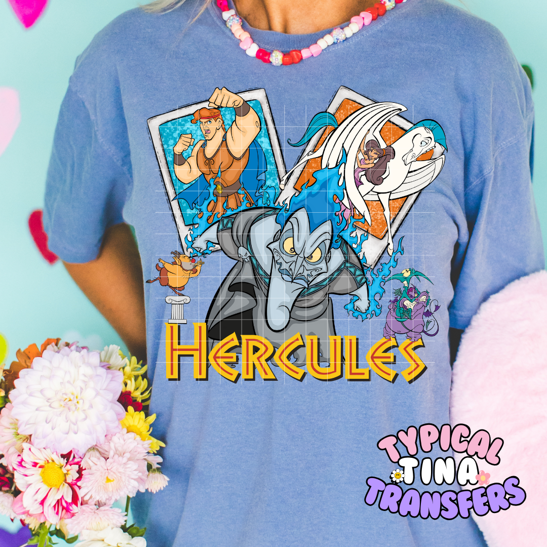 Hercules Polariod | DTF Screen Print | POD