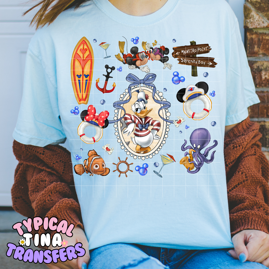 Magical Cruise | DTF Transfer | POD - choose design