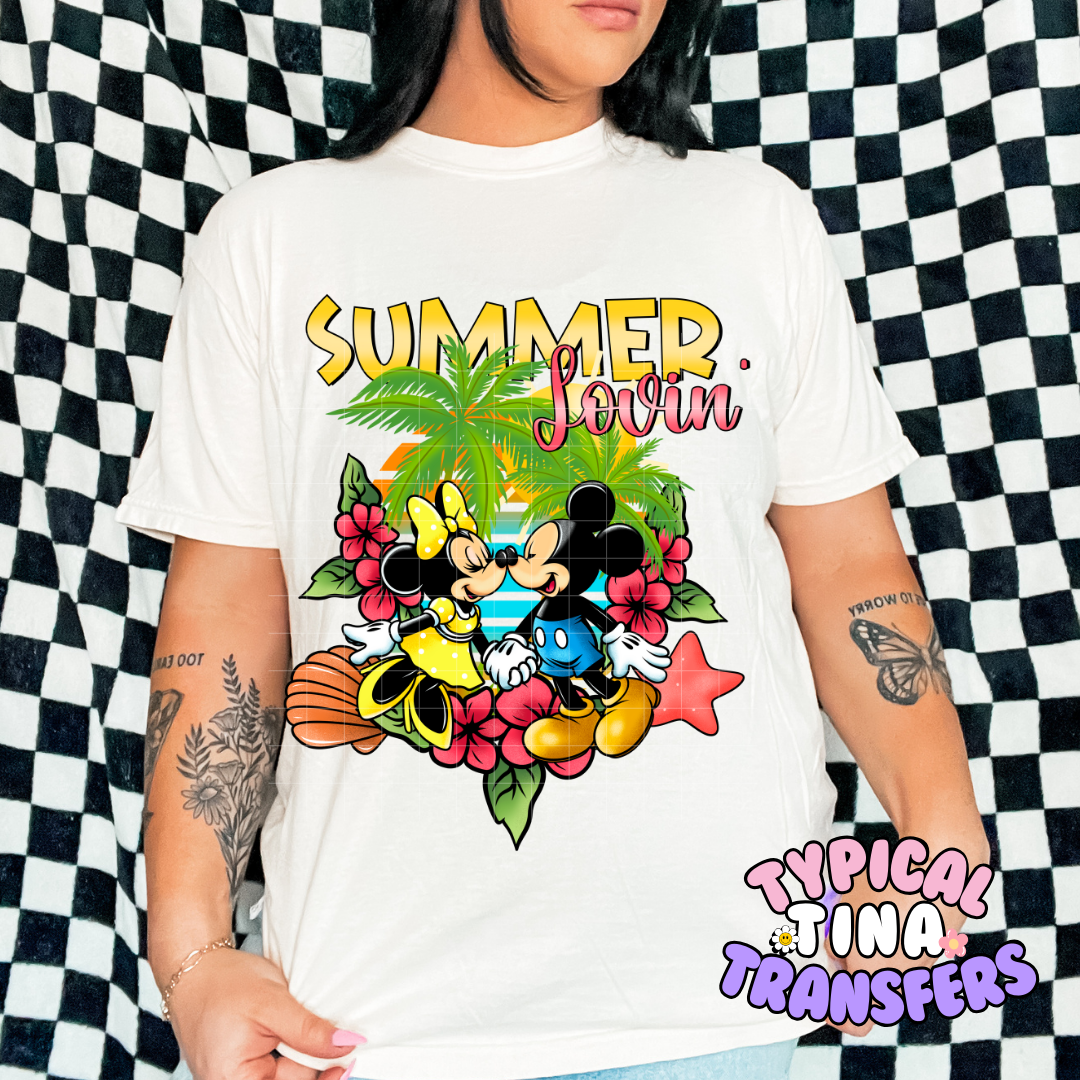 Summer love | DTF Trasfer | 9" Youth