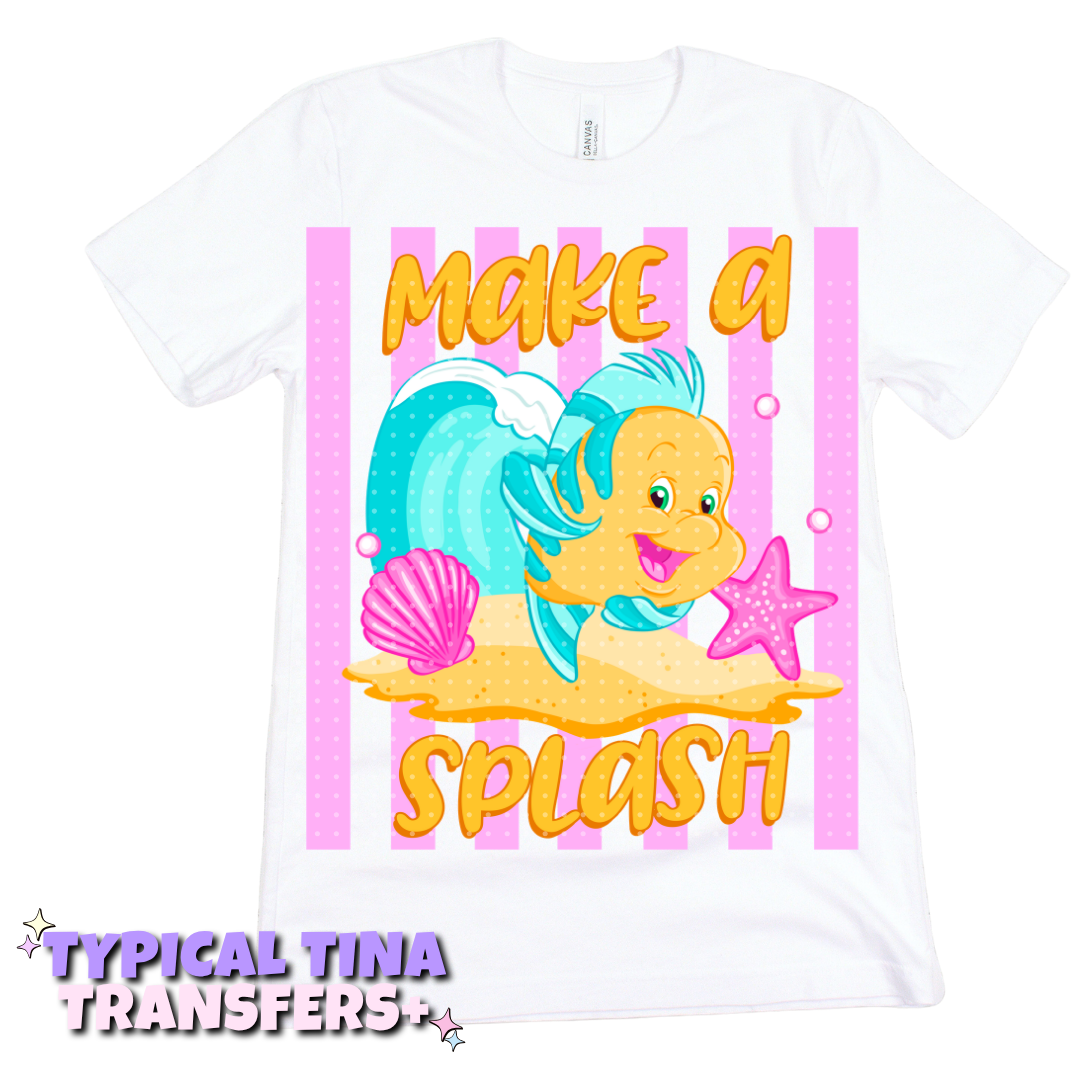 Make a Splash - Fish | DTF Transfers | POD